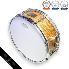 Canopus AH1455 ASH 14x5.5 Snare Drum Natural Grain Ash Oil