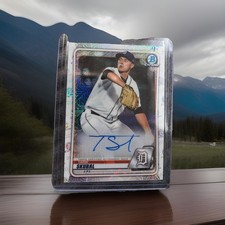 2020 Bowman Chrome - Mega Box Chrome Mojo Autographs Tarik Skubal #BCMA-TS (