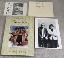 David Sylvian Signed Perspectives Art Book