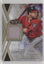 2020 Topps Tier One Tier One Relics 347/395 Carter Kieboom #T1R-CKI 0l2q