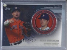 2020 Topps Topps Player Medallions Alex Bregman #TPM-AB 1s3