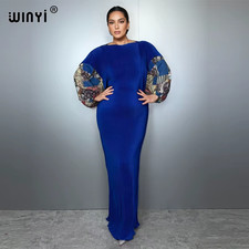 Pleated Elastic Slim Dress Women Crumple Design Loose Boho Robe Maxi Femme Vesti