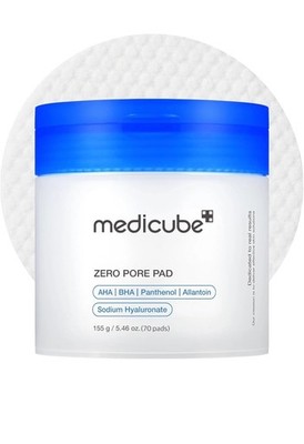 MediCube Zero Pore Pad 2.0 | Dual-Textured Exfoliating Toner Pads,Pore Refining
