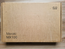 Cisco Meraki MX100-HW Cloud Managed Firewall A90-30100 - UNCLAIMED - Brand New