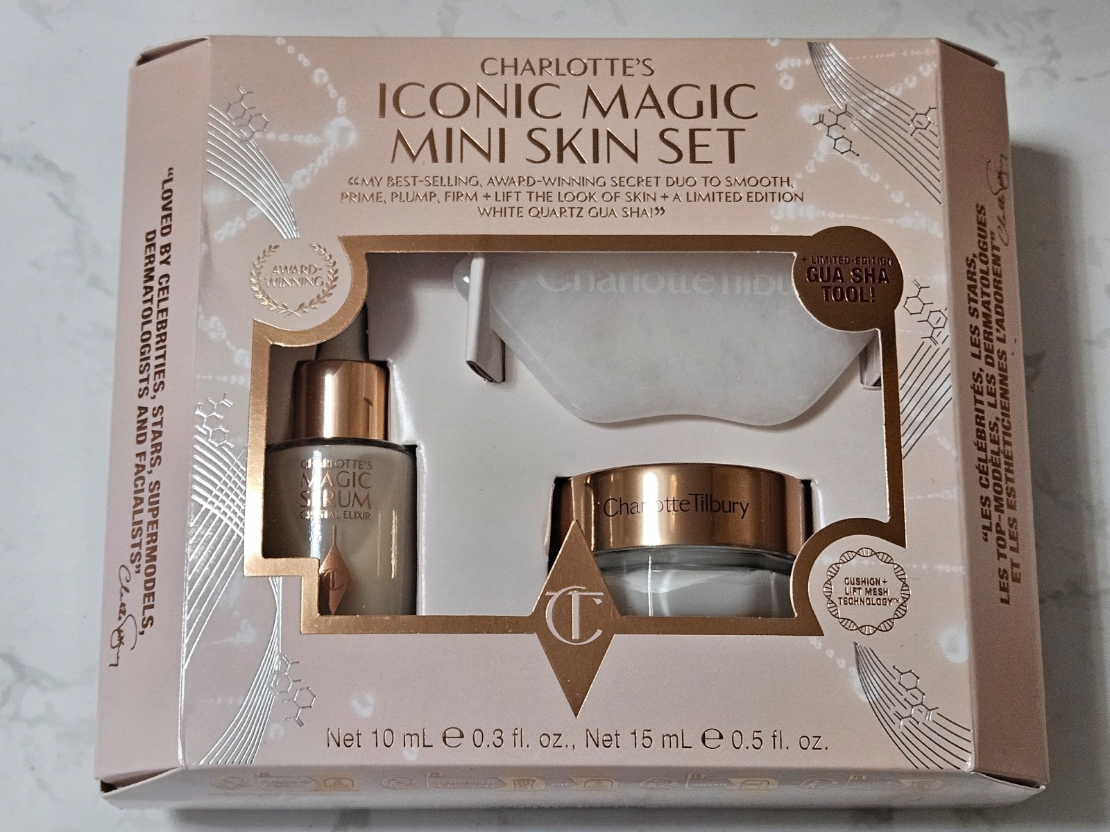 Charlotte Tilbury Iconic Magic Mini Skin Set Brand New Genuine