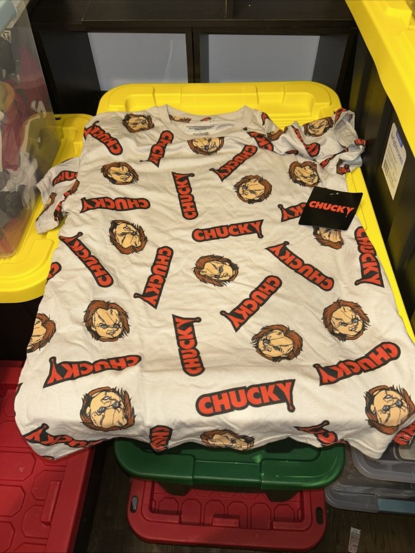 Child’s Play Chucky T Shirt By Isaac Morrison Sz Large