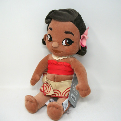 NWT Disney Store Animators Collection Toddler Moana 12'' Plush Doll Soft Toy