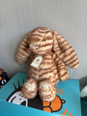 Jellycat Bashful Luxe Bunny Wacholder Brandneu mit Etikett perfekte Linien nur ausgestellt Original