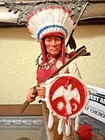 Vintage Marx Johnny West Adventure Chief Cherokee action figure w/ 100% Accs.!!!