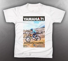 VINTAGE YAMAHA 1971 DT1 TEE-SHIRT LIKE NOS