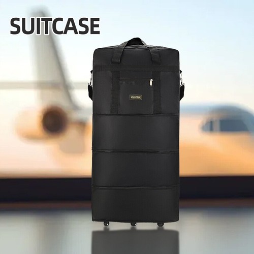 Extra Large Lightweight Luggage Trolley Suitcase Travel Bag Handbag BAG NEW - Picture 7 of 17
