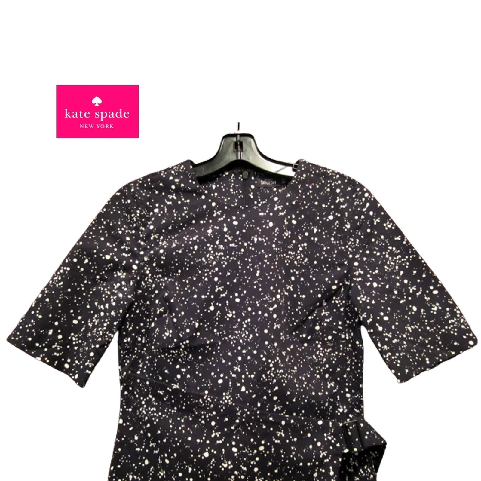 Abito a pannello KATE SPADE NUOVO asimmetrico con fibbia incrociata 0