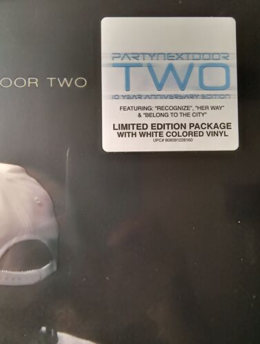 PartyNextDoor - Partynextdoor Two - Limited Edition Opaque White Vinyl - Sealed - Imagen 3 de 4