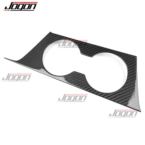 Carbon For Genesis G70 Prestige 2019-2025 Interior Gear Shift Cup Holder Cover - Picture 5 of 9