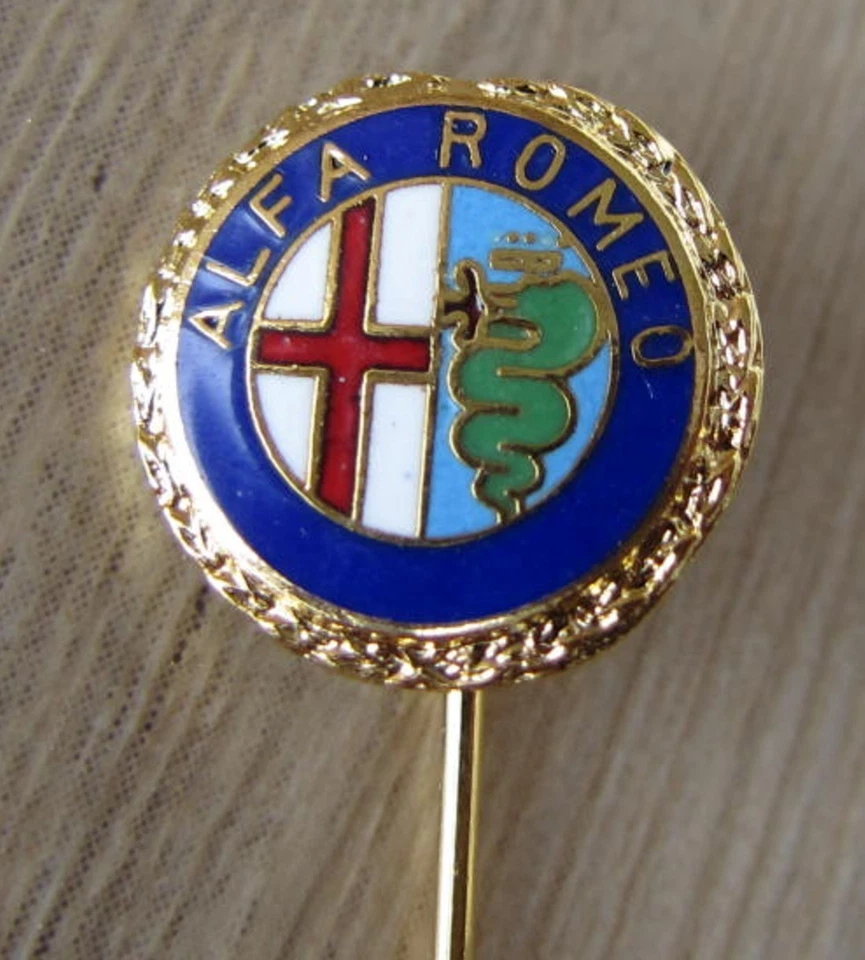 ALFA ROMEO Nadel kein Pin / Pins: Alfa Romeo Logo (gold) - emailliert