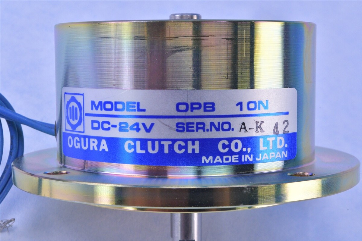 Ogura Clutch DC-24V OPB-N Electromagnetic Mag-Particle Brake | eBay