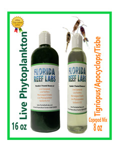 32oz Tetra Phytoplankton + 16oz F2 Fertlzer Phyto Culture Kt | Fast