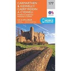 Carmarthen and Kidwelly by Ordnance Survey (Sheet map, folded, 2015)
