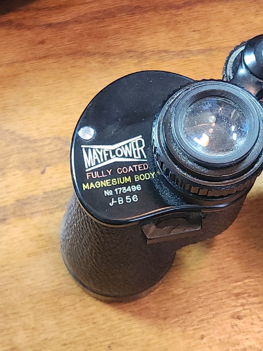 may flower Vintage Mayflower Binoculars Fully Coated Magnesium Body