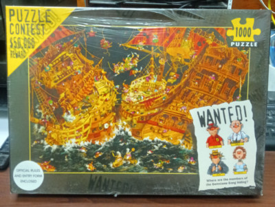 Heye Puzzle Wanted Puzzle Contest 1000pcs Gemstone Gang NEW