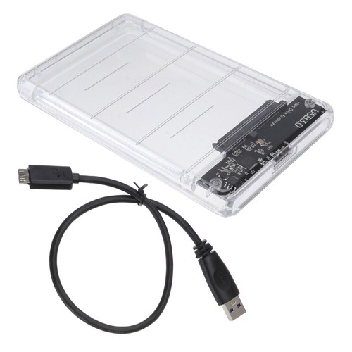 2 .5 Tragbare Festplatte 2,5 Zoll Festplattengehäuse SSD-Gehäuse - Bild 11 von 12