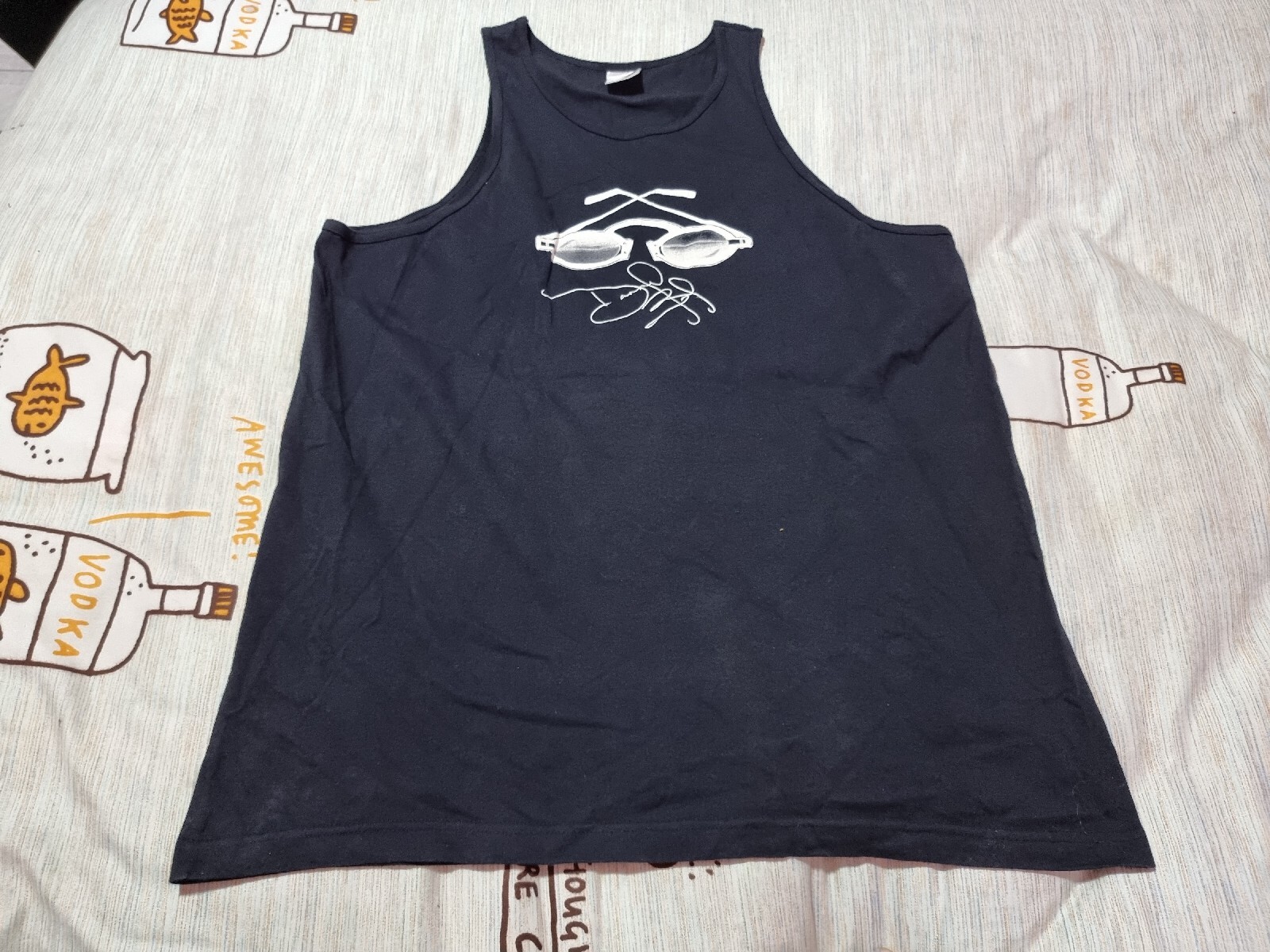 FILA Maglietta vintage anni '90 Danny Boy x Death Row Records taglia XL rap hip hop tupac 2PAC