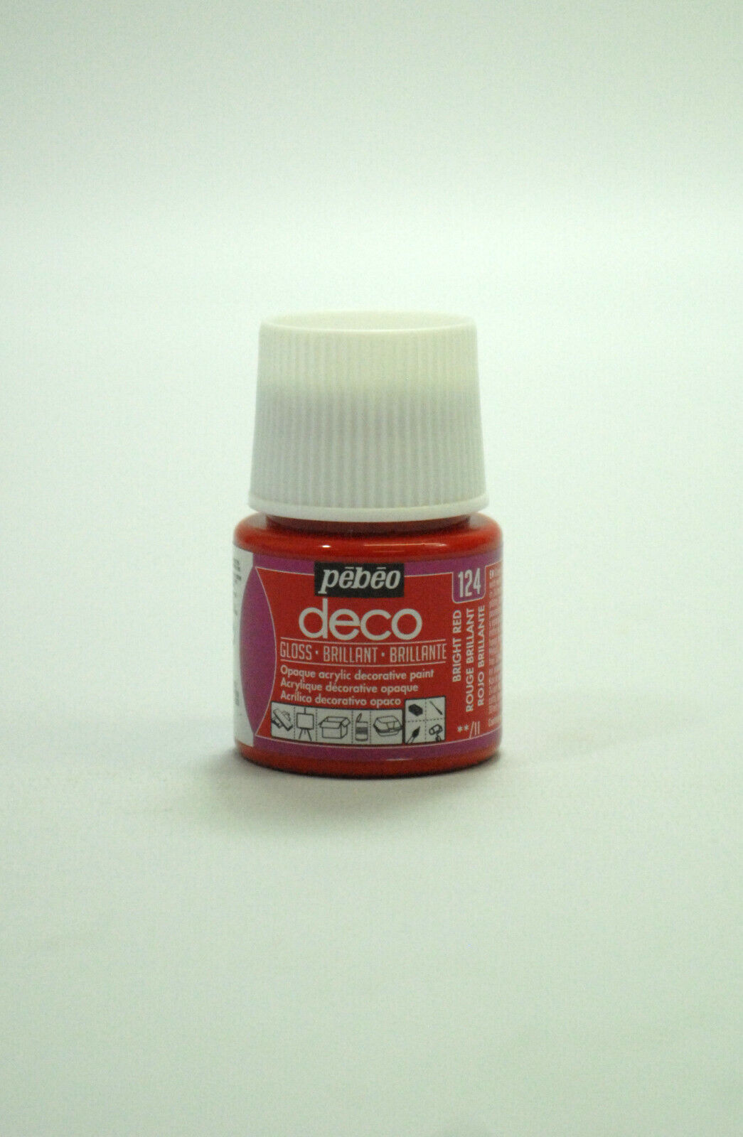 124 Glossy Bright Red