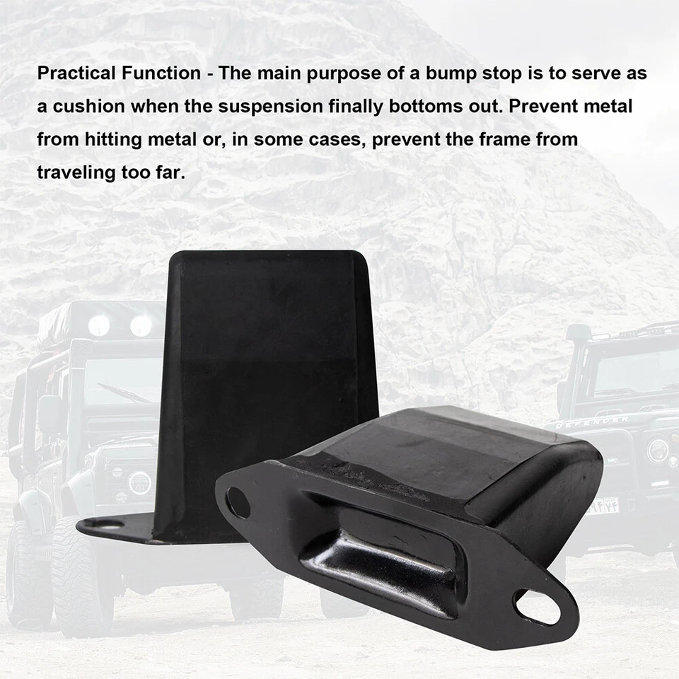 Rear Suspension Bump Stop Bumper 4 Inches Fits Jeep Cherokee XJ M-J 52002393 Foto 3 de 4