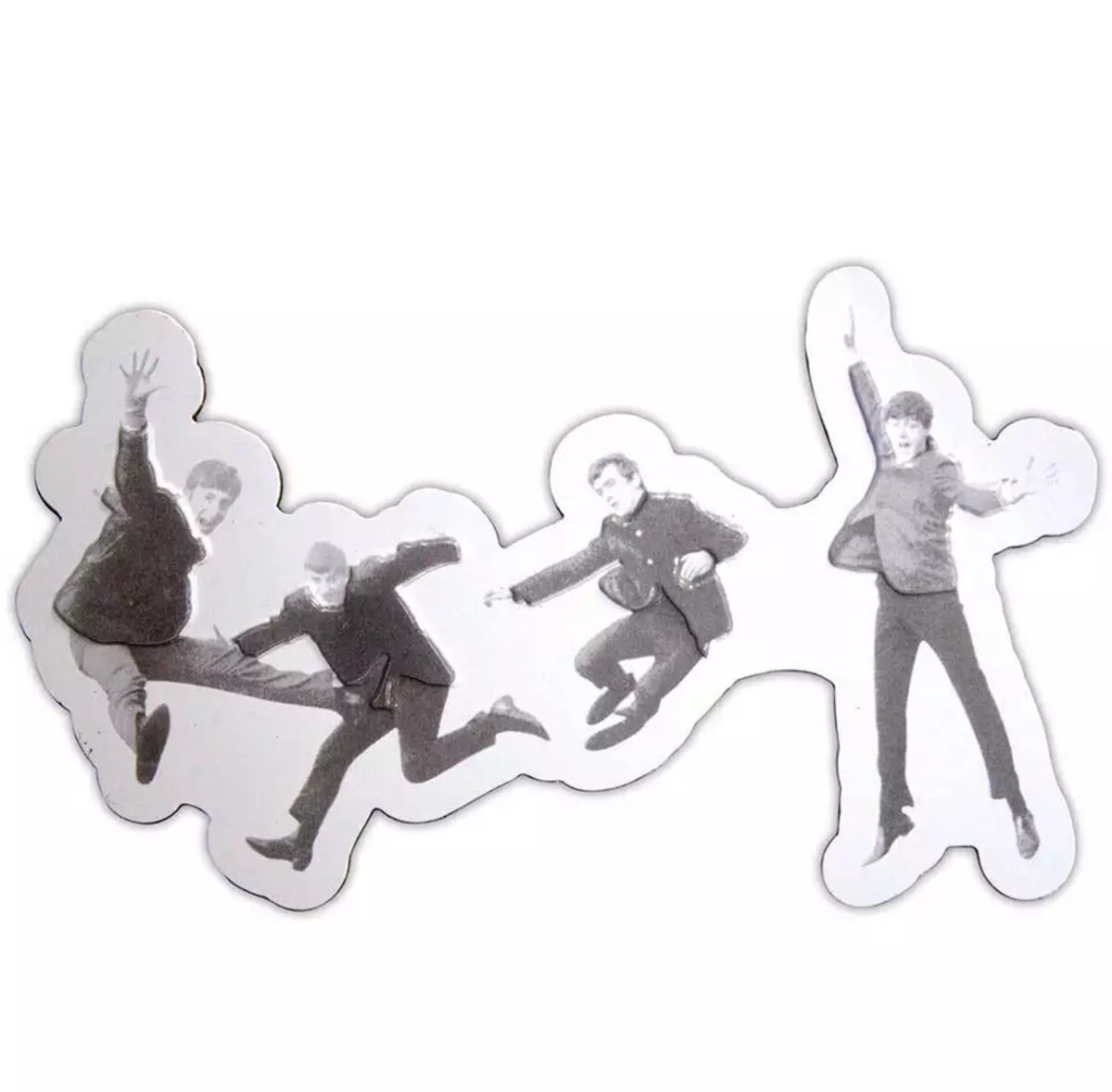 Beatles - Fridge Magnet  Jump Photo Embossed - Magnets - Jump Photo