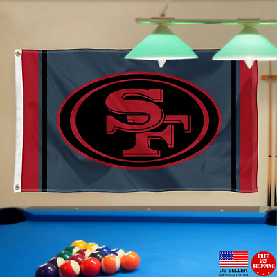 San Francisco 49ers Familia Flag 3x5 Banner 3 X 5 Football New