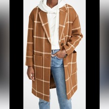 Madewell Windowpane Elmcourt Coat
