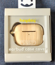 Heyday AirPods Gen 1  2 Earbud Case Cover with Brass Clip