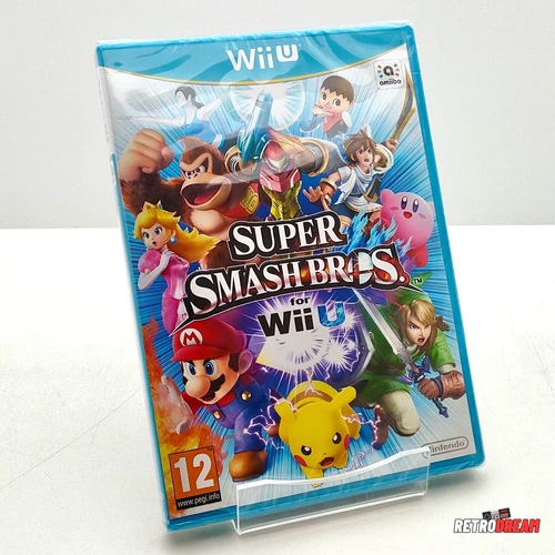 SUPER SMASH BROS FOR Wii U - FRA - NEUF SOUS BLISTER SCELLÉ
