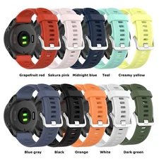 For Garmin Forerunner 945/ 945 Lite Quick Release Silicone Watch Band Strap Belt