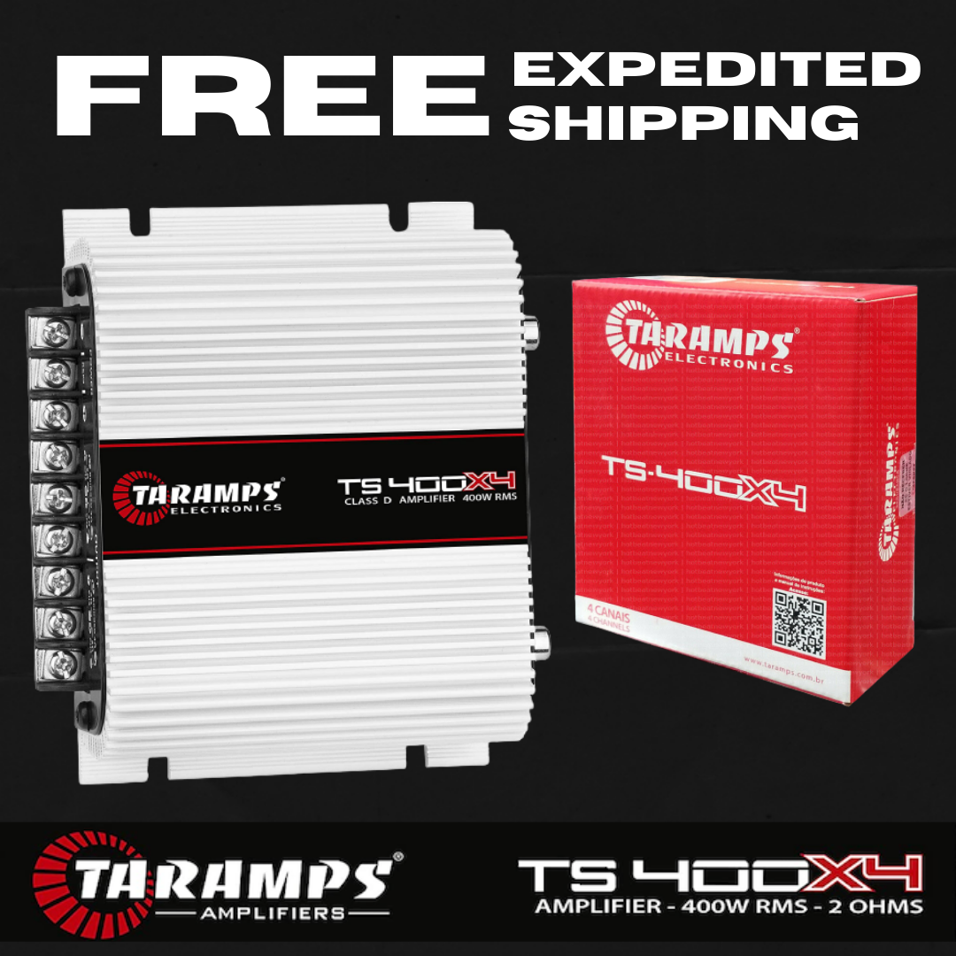 TARAMPS Amplifier 4 Channel TS 400x4 Class D Full Range Car