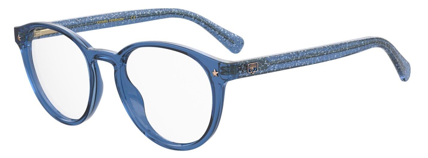 Очки Chiara Ferragni 1015 50 фунтов стерлингов Blau Ansicht Brille 19090₽