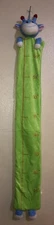 Goffa Giraffe Plush 5 Foot Growth Chart Soft Wall Hanging Green Blue Nursery