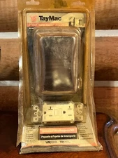 TAYMAC Hubbell-Bell MKG410C Single Gang Metallic Box Weatherproof Receptacle