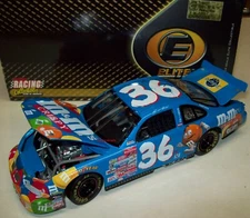 Ernie Irvan 1999 M&M's Crispy Blue #36 Pontiac RCCA Elite 1/24 NASCAR Diecast