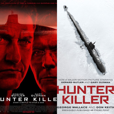 Hunter Killer Original Movie Posters Gerard Butler Gary Oldman 2018 Set Of 2 New Ebay