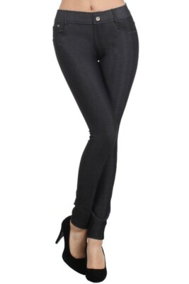 Yelete Women's Herringbone Skinny 5 