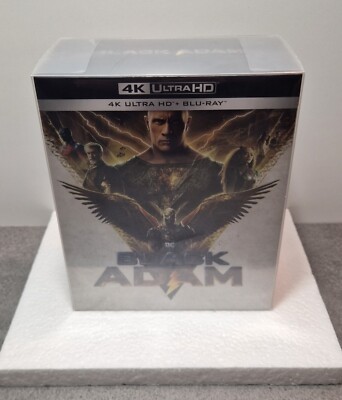 Black Adam 4K UHD - One Click Box - MantaLab - Steelbook Blu-ray -  NEU & OVP