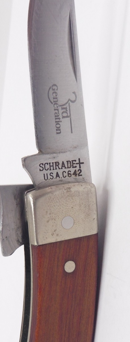 コバエシャッター・タイニー 新品２４個・中古１１個、スタックエス中古２個 Vintage Schrade 3rd Generation Pocket Knife USA C642 | eBay