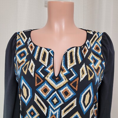 Laundry By Shelli Segal Above Knee Shift Dress Size 4 Open Sleeve  Embroidered | eBay