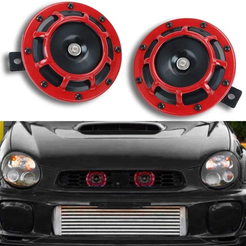 1Pair Car Horn 12V 115DB Grille Horn Electricity Horn Car Motorcycle