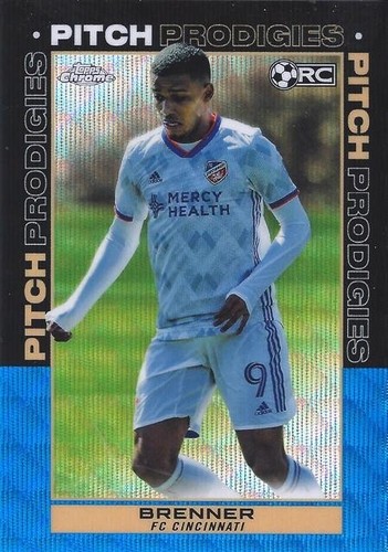 2021 Topps Chrome Major League Soccer Blue Wave /199 cards (181 - 190) - MLS - Picture 5 of 16