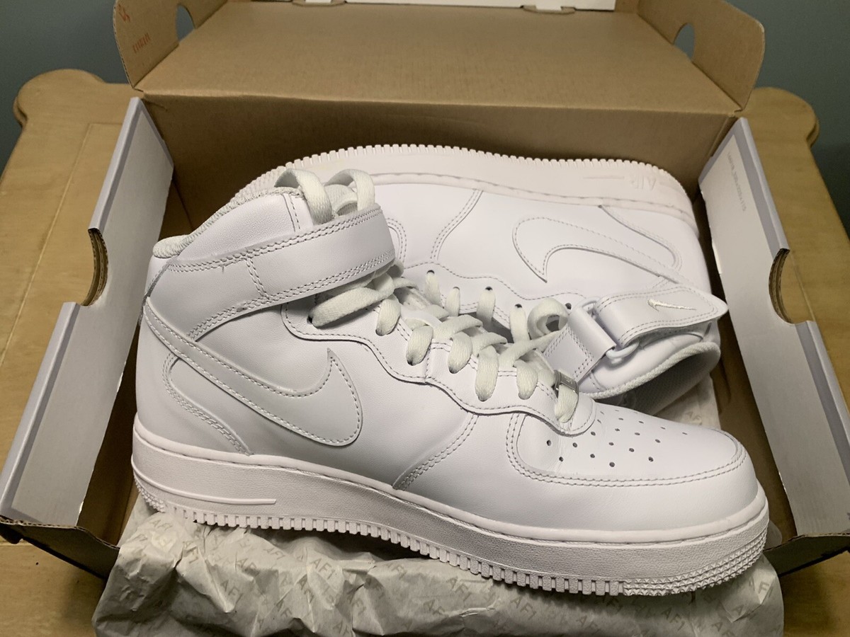 mens white air force 1 mid