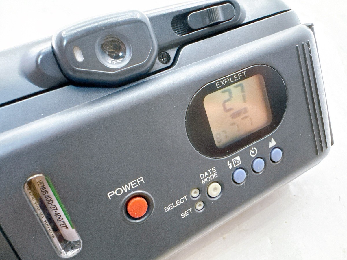 Fujifilm DL-700 ZOOM Black Point & Shoot 35mm compact Film Camera
