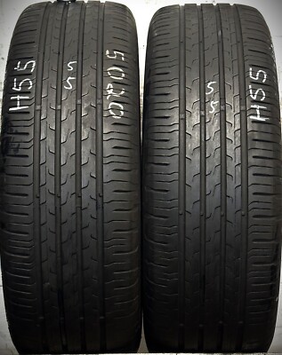2x Sommerreifen Continental Eco Contact 6 225/60 R17 99H H55 5,5mm D20