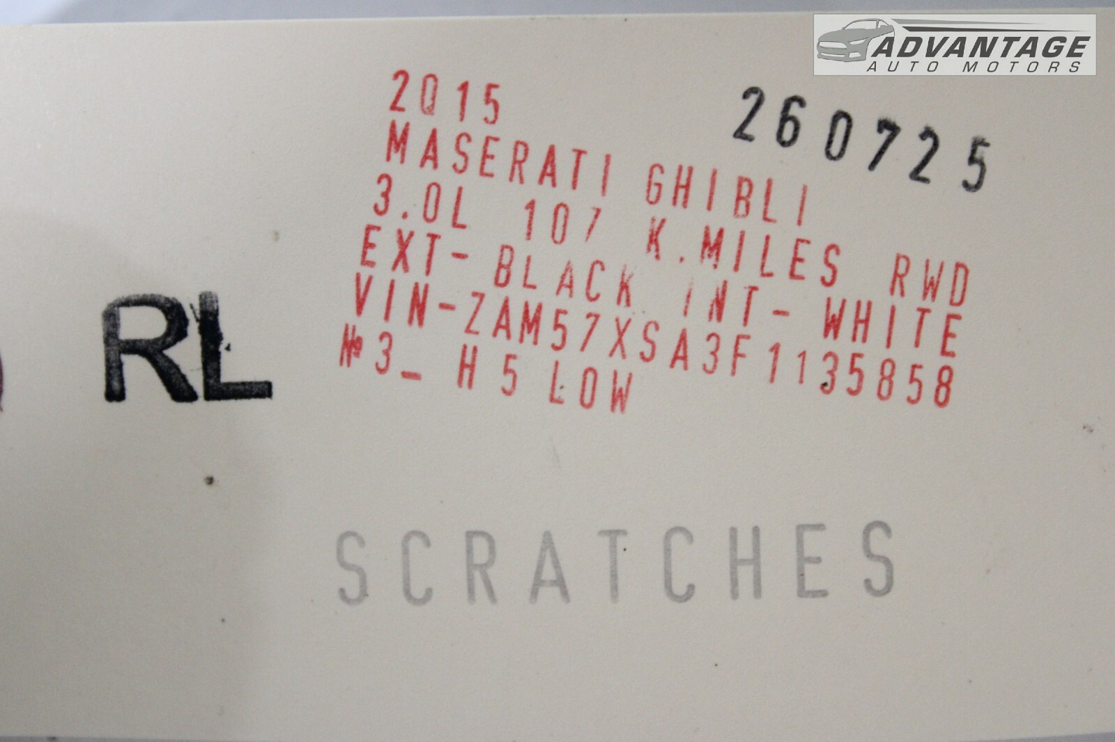 2014-2020 MASERATI GHIBLI REAR LEFT DOOR SILL SCUFF KICK PANEL COVER TRIM OEM